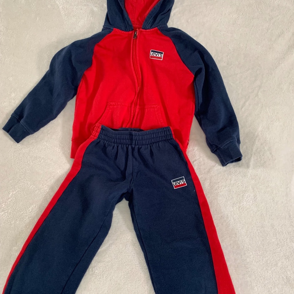Levi’s Zip Up Hoodie And Pant
